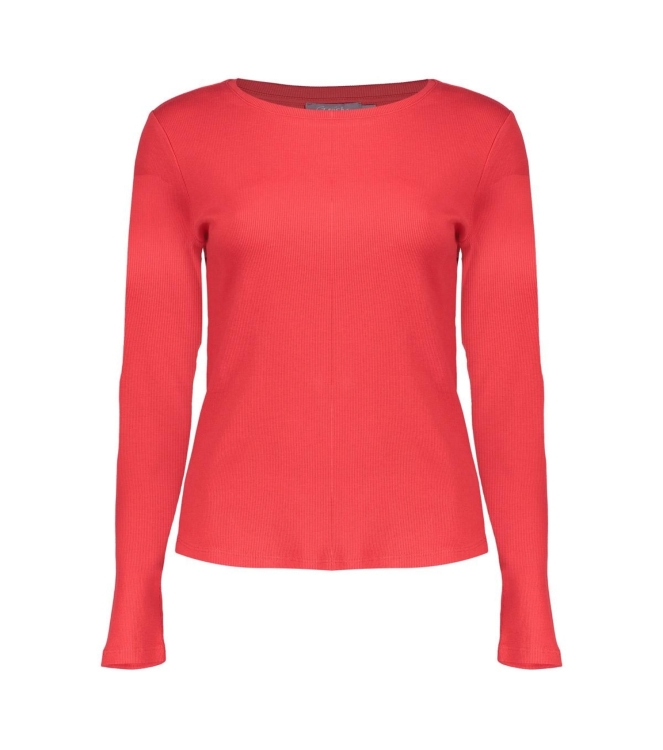 Geisha T-shirt rib round neck 000450 Red