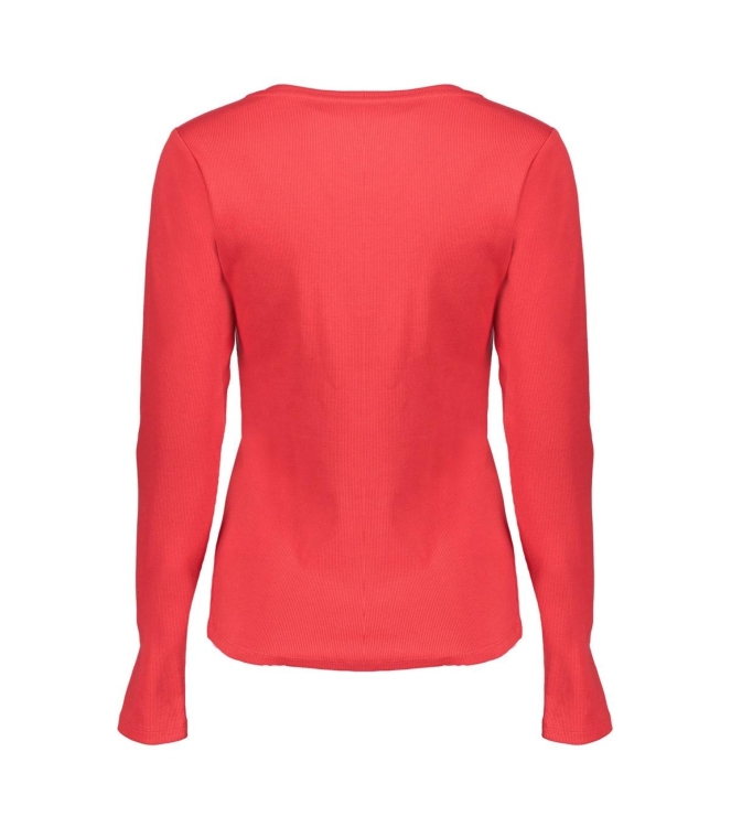 Geisha T-shirt rib round neck 000450 Red