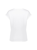 Geisha T-shirt embroidered word 000011 Off white