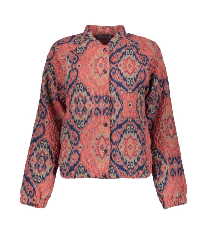 Geisha Jacket print 000420 Pink
