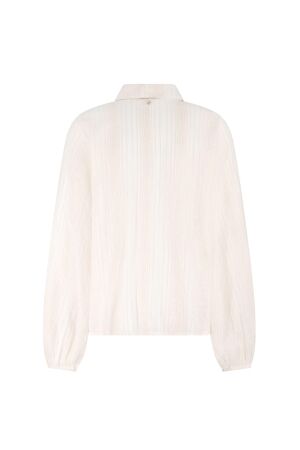 Tramontana Lurex Blouse Lace 001100 Off White