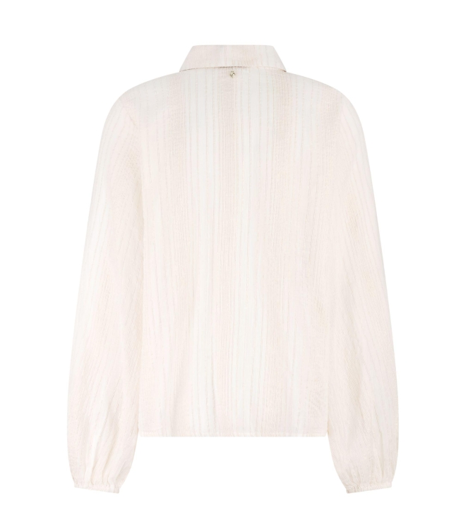 Tramontana Lurex Blouse Lace 001100 Off White
