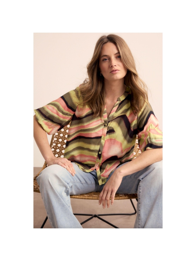 Tramontana Blouse Sunset Desert 099992 Print multi colours