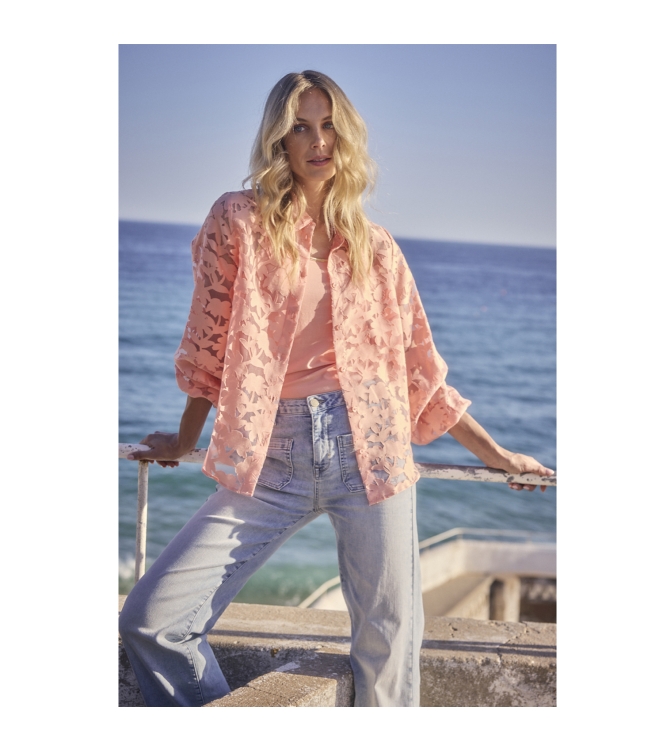 Tramontana Ausbrenner Blouse 003245 Peach infusion