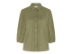 Tramontana Creased Puff-Sleeve Blouse 006155 Aloe