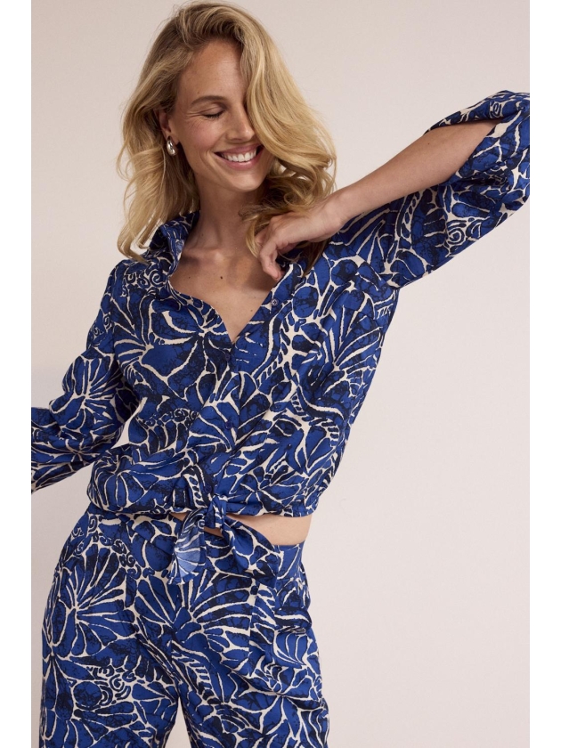 Tramontana Blouse Ink Bloom 099999 Print ink