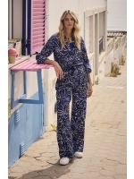Tramontana Blouse Ink Bloom 099999 Print ink