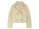 Tramontana Short Trench Jacket 001225 Pebble