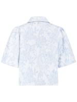 Tramontana Denim Jacquard Jacket 000043 Light indigo denim