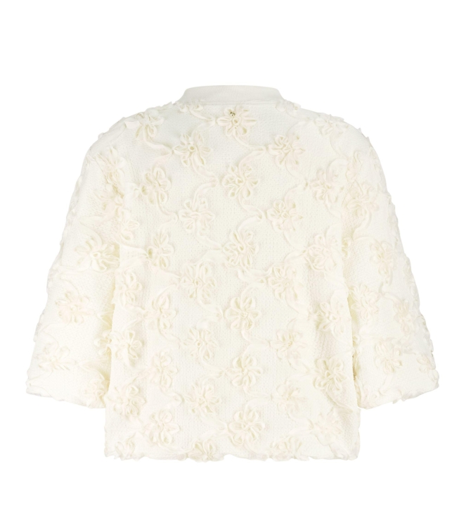 Tramontana 3D Flower Lace Jacket 006800 Stone
