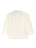 Tramontana 3D Flower Lace Jacket 006800 Stone