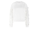 Tramontana Fabric Mix Sweater 001100 Off White