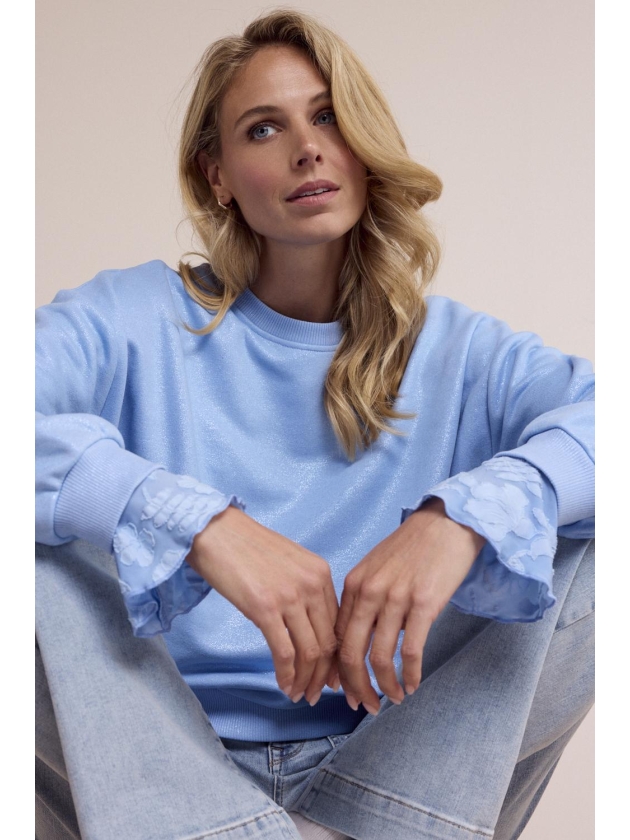 Tramontana Coated Sweater 005042 Breezy blue