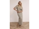 Tramontana Crinkled Maxi Skirt 006156 Aloe melange