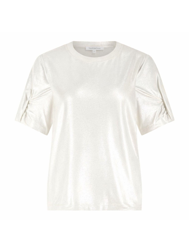 Tramontana Coated T-Shirt 001100 Off white