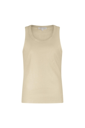 Tramontana Coated Singlet 001225 Pebble