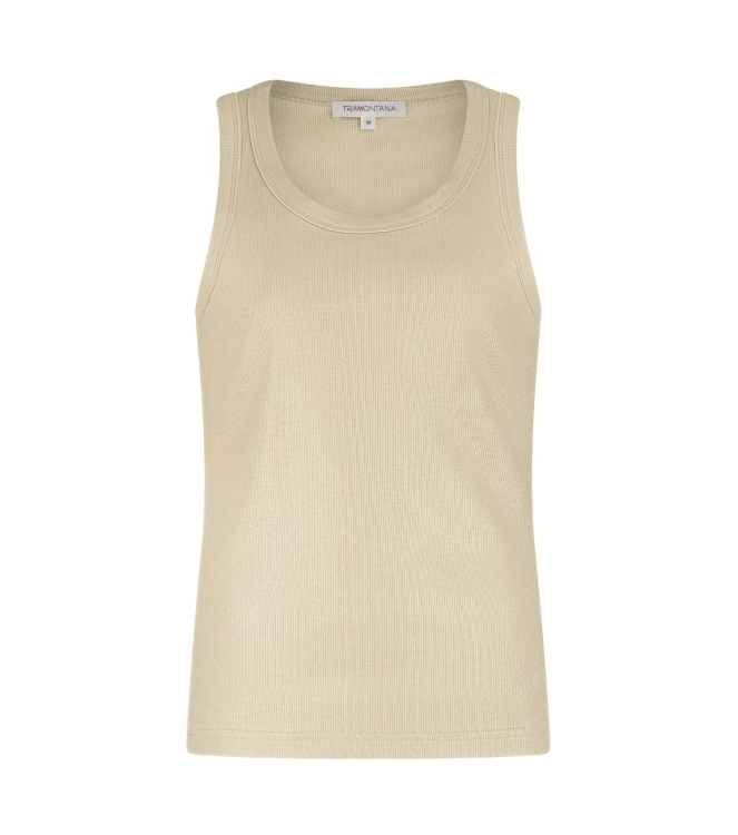 Tramontana Coated Singlet 001225 Pebble