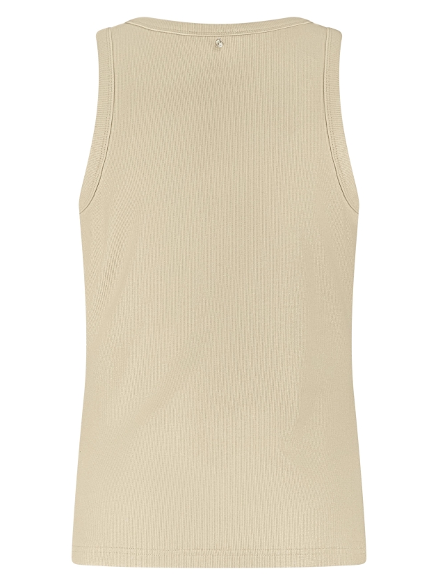 Tramontana Coated Singlet 001225 Pebble