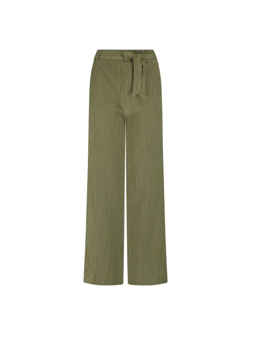 Tramontana Creased Wide-Leg Trousers 006155 Aloe