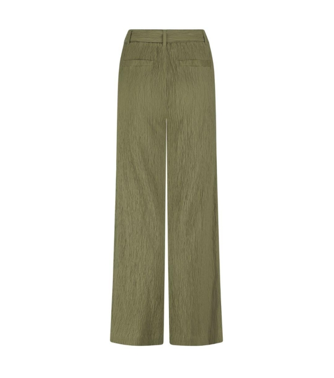 Tramontana Creased Wide-Leg Trousers 006155 Aloe