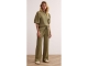 Tramontana Creased Wide-Leg Trousers 006155 Aloe