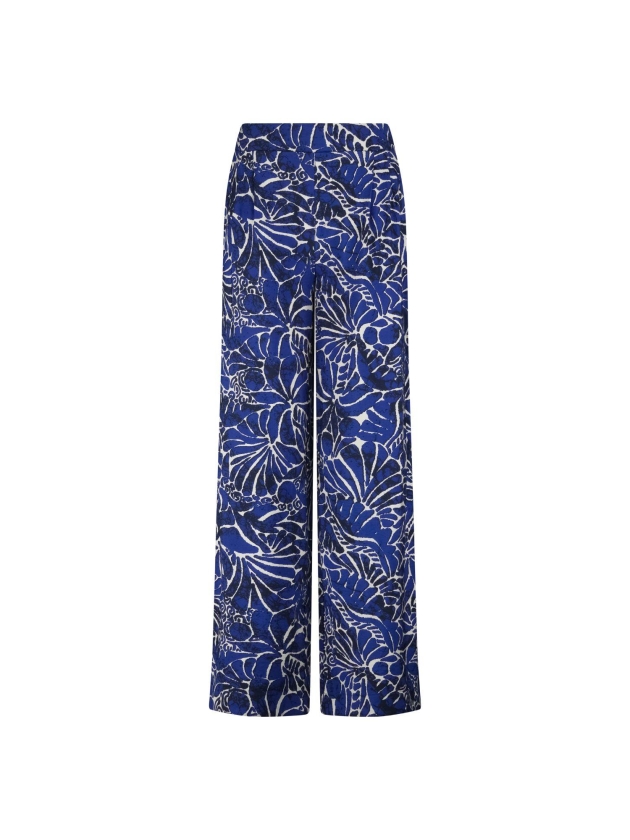 Tramontana Trousers Ink Bloom 099999 Print ink