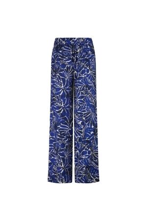 Tramontana Trousers Ink Bloom 099999 Print ink