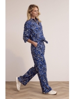 Tramontana Trousers Ink Bloom 099999 Print ink