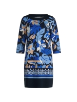 Betty Barclay Kleid Kurz 3/4 Arm 8881 Dark blue/blue