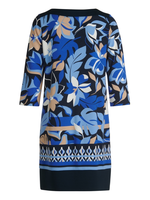 Betty Barclay Kleid Kurz 3/4 Arm 8881 Dark blue/blue