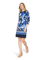Betty Barclay Kleid Kurz 3/4 Arm 8881 Dark blue/blue
