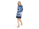 Betty Barclay Kleid Kurz 3/4 Arm 8881 Dark blue/blue