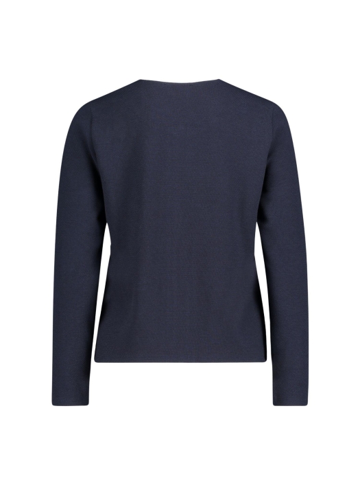 Betty Barclay Shirt Jacke Kurz 1/1 Arm 8911 Patch dark blue/cream