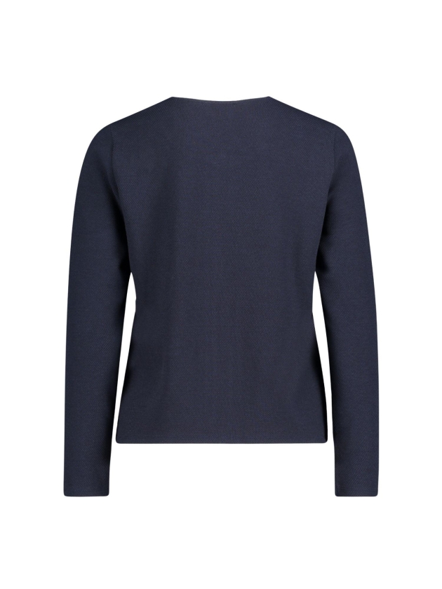 Betty Barclay Shirt Jacke Kurz 1/1 Arm 8911 Patch dark blue/cream