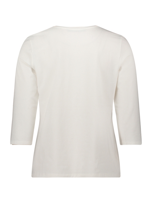 Betty Barclay Shirt Kurz 3/4 Arm 1916 Patch cream/Nature