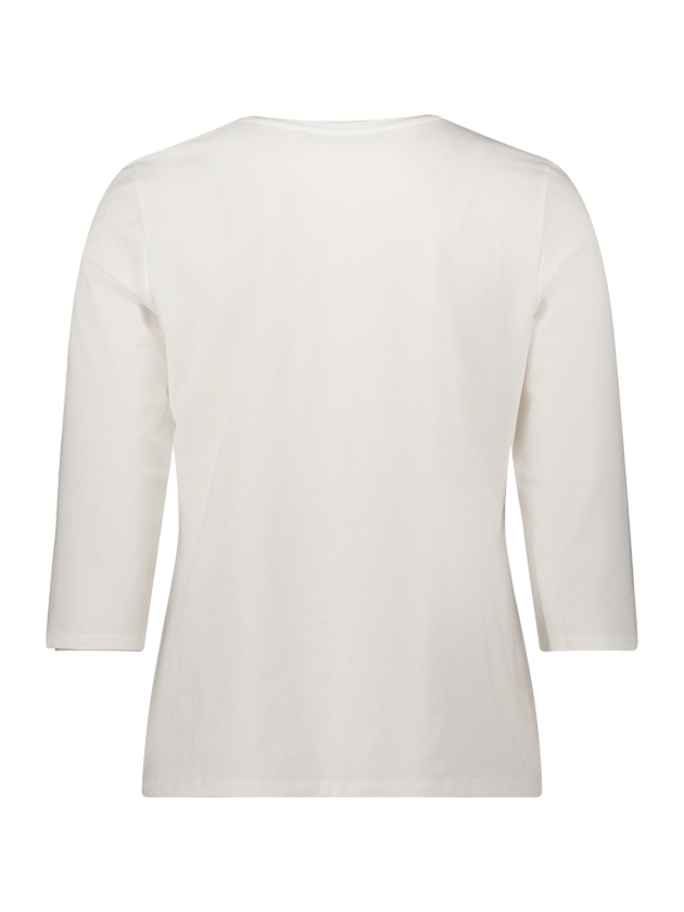 Betty Barclay Shirt Kurz 3/4 Arm 1916 Patch cream/Nature