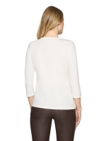 Betty Barclay Shirt Kurz 3/4 Arm 1916 Patch cream/Nature