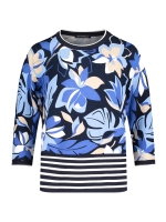 Betty Barclay Strickpullover Kurz 3/4 Arm 8881 Dark blue/blue