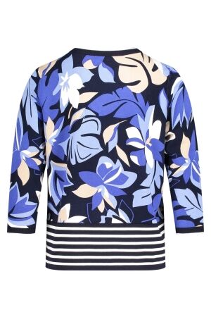 Betty Barclay Strickpullover Kurz 3/4 Arm 8881 Dark blue/blue
