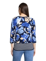 Betty Barclay Strickpullover Kurz 3/4 Arm 8881 Dark blue/blue
