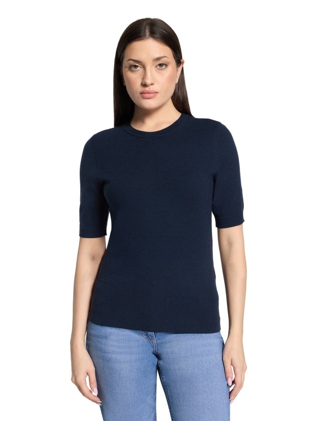 Betty Barclay Strickpullover Kurz 1/2 Arm 8345 Dark sky