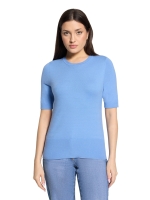 Betty Barclay Strickpullover Kurz 1/2 Arm 8259 Azurine