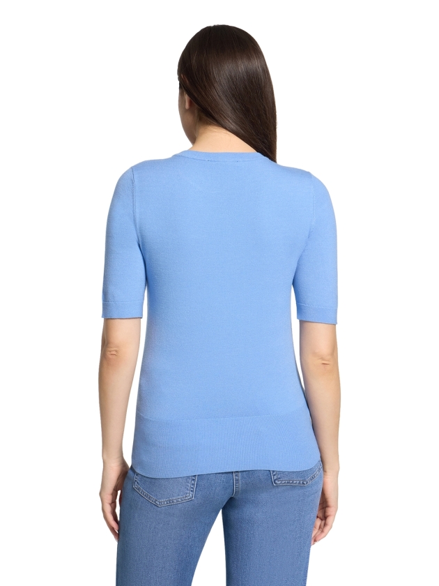 Betty Barclay Strickpullover Kurz 1/2 Arm 8259 Azurine