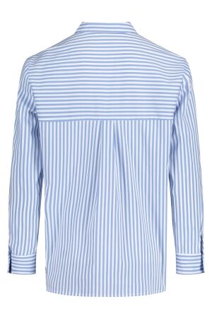 Betty Barclay Bluse Lang 1/1 Arm 1880 White/blue