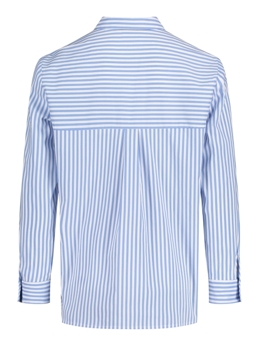 Betty Barclay Bluse Lang 1/1 Arm 1880 White/blue