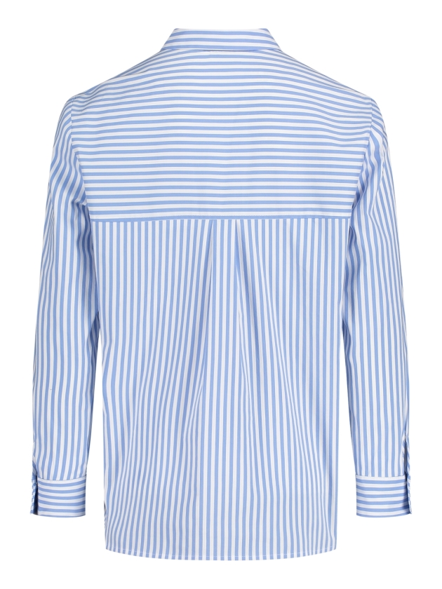 Betty Barclay Bluse Lang 1/1 Arm 1880 White/blue