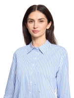 Betty Barclay Bluse Lang 1/1 Arm 1880 White/blue