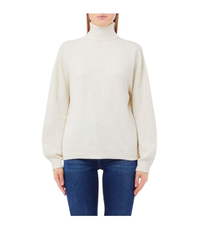 Liu Jo Pullover W9167 Bianco lana met.