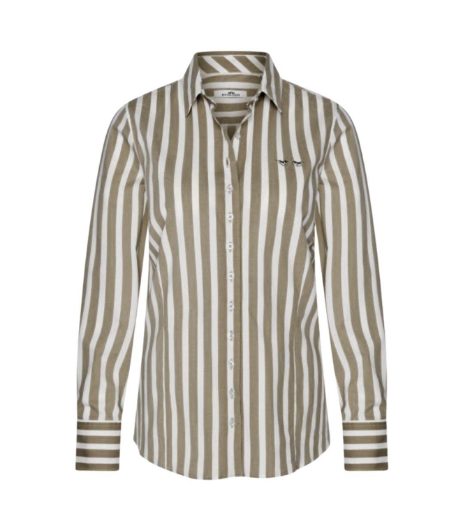 HV Polo Blouse HVSIsabella 8015-Light Taupe