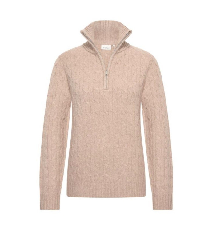HV Polo Pullover HVSMea 8015-Light Taupe